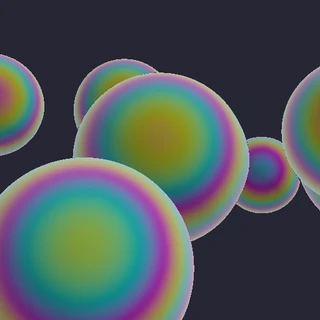 Iridescent Gem Cluster